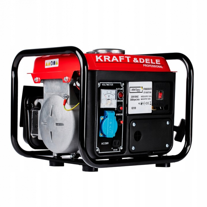 Generator curent 1.2kW 1200W 230V 12V motor benzina 2CP (KD109) [7]