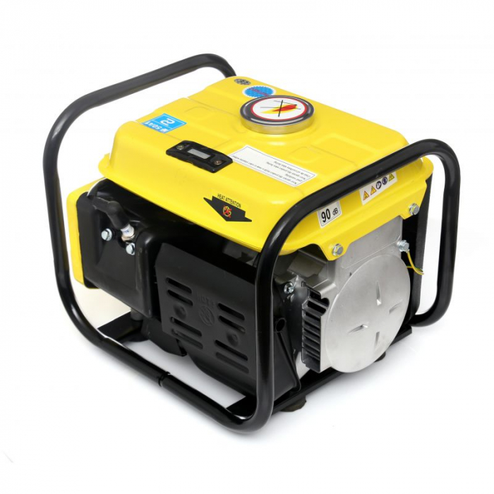 Resigilat-Generator curent 1.2kW 1200W 230V 12V motor benzina 2CP (KD109Z) [10]