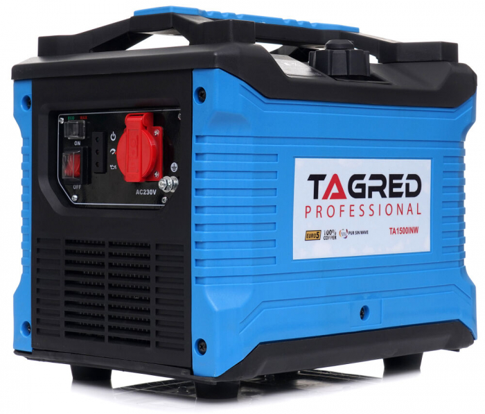 Generator curent 1.2kw 1200W 230V motor pe benzina 2.1CP (TA1500INW) [1]