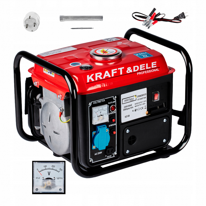 Generator curent 1.2kW 1200W motor benzina 2CP (PM1193/KD109Z) [2]