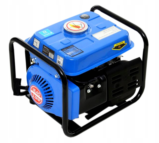 Resigilat-Generator curent 1.2kW 1200W 1x230V 1x12V motor benzina 2CP (KD109N) [5]