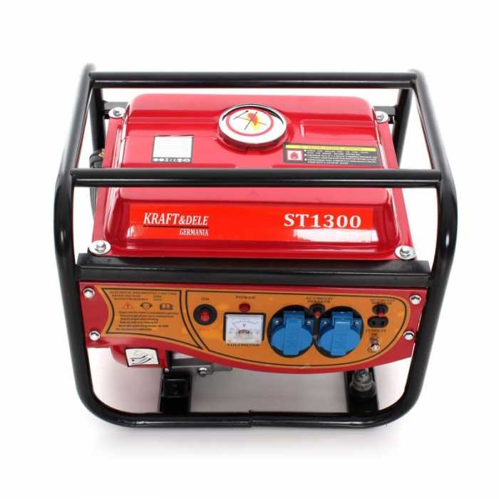 Generator curent 1.5kW 1500W 230V 12V motor benzina 3CP (KD110) [7]