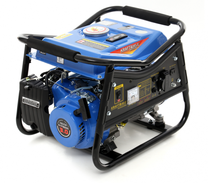 Generator curent 1.5kW 1500W 230V 12V motor benzina 3CP (KD140) [3]