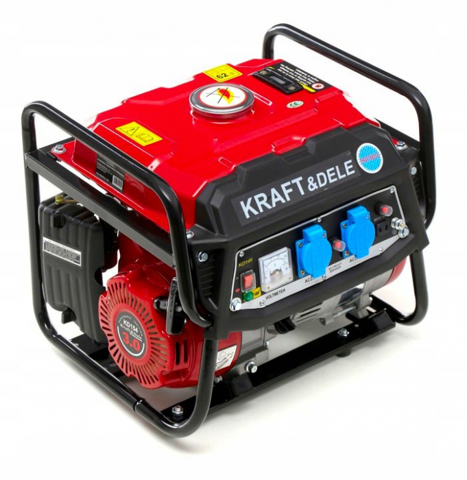 Generator curent 1.5kW 1500W 230V 12V motor benzina 3CP (KD146) [6]