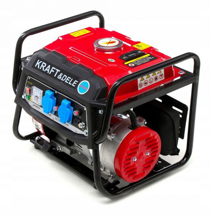 Generator curent 1.5kW 1500W 230V 12V motor benzina 3CP (KD146) [3]