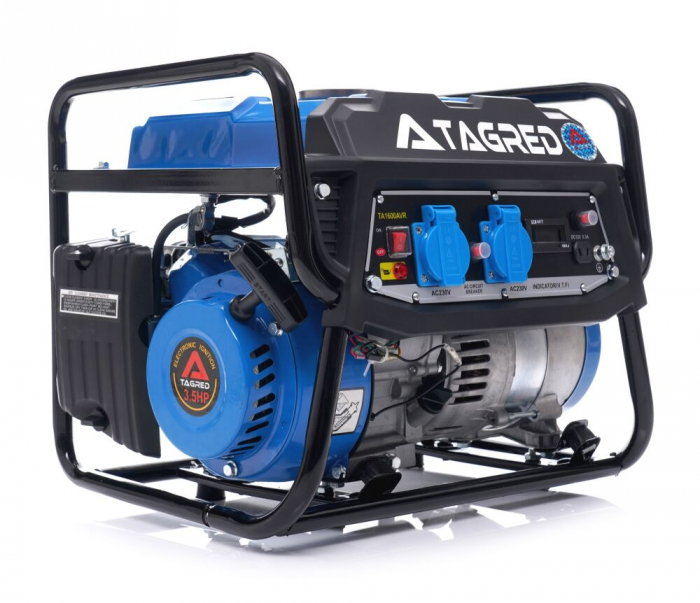 Generator curent 1.6kw 1600W 230V 12 V motor pe benzina 3.5CP (TA1600AVR) [3]