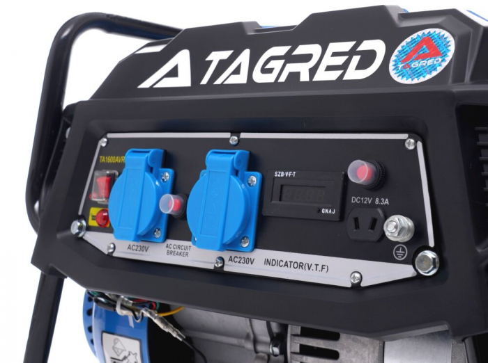 Generator curent 1.6kw 1600W 230V 12 V motor pe benzina 3.5CP (TA1600AVR) [6]
