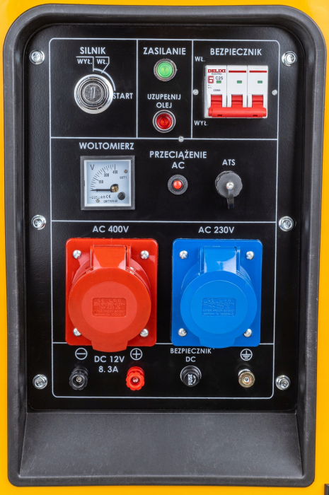 Generator curent 10kW 10000W 230V-400V diesel motorina 20CP (PM1226) [10]