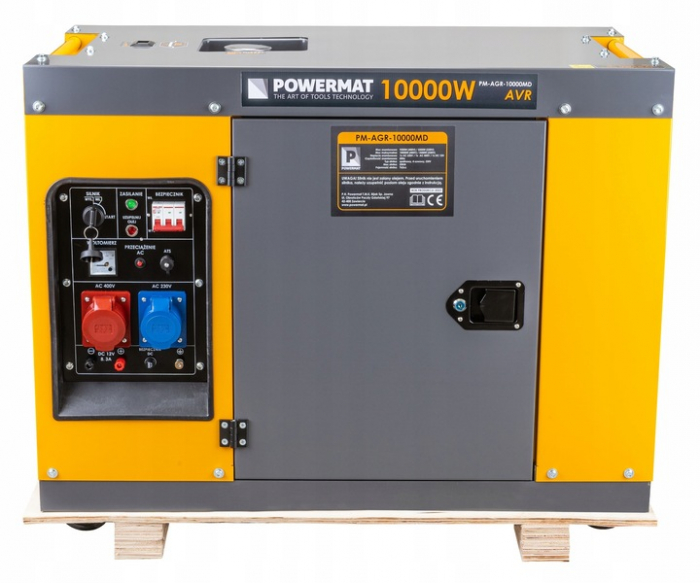 Generator curent 10kW 10000W 230V-400V diesel motorina 20CP (PM1226) [3]