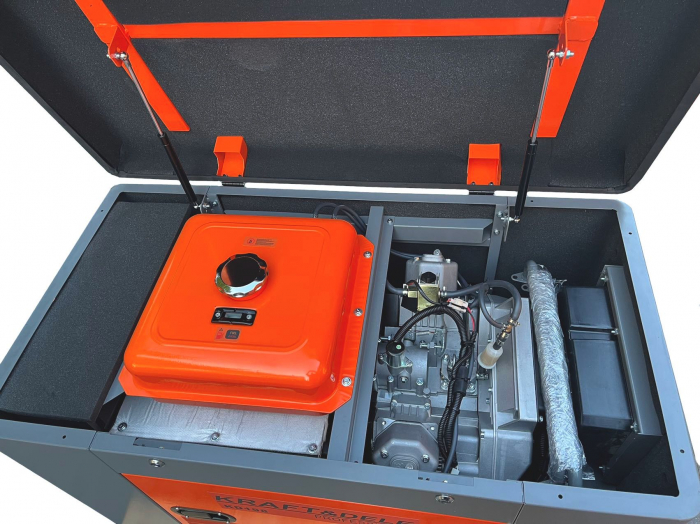 Generator curent 13kW 13000W 230V 12V pornire electrica diesel motorina (KD197) [9]