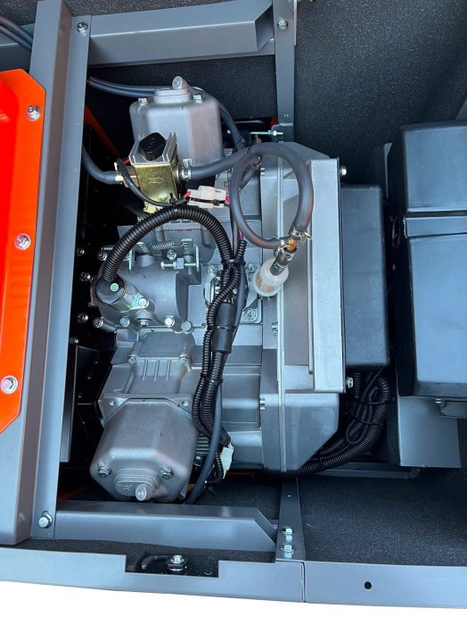 Generator curent 13kW 13000W 230V 12V pornire electrica diesel motorina (KD197) [3]
