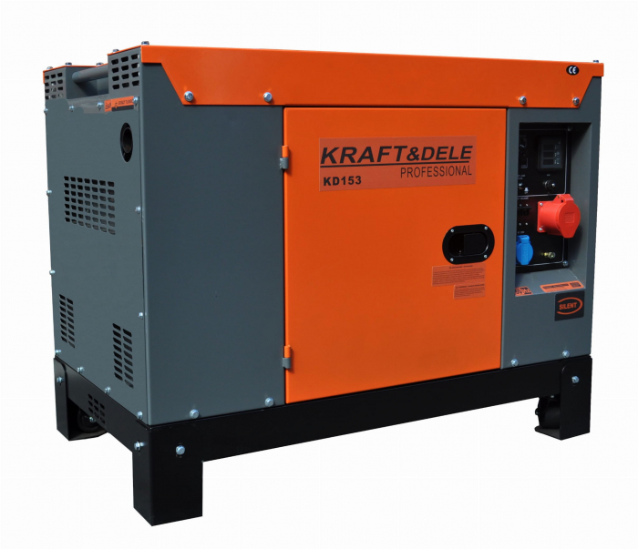 Generator curent 15.5kW 15500W 230V-380V diesel motorina (KD153) [2]