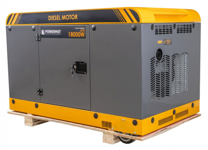 Generator curent 18kW 18000W 230V-400V diesel motorina 30CP (PM1227) [5]