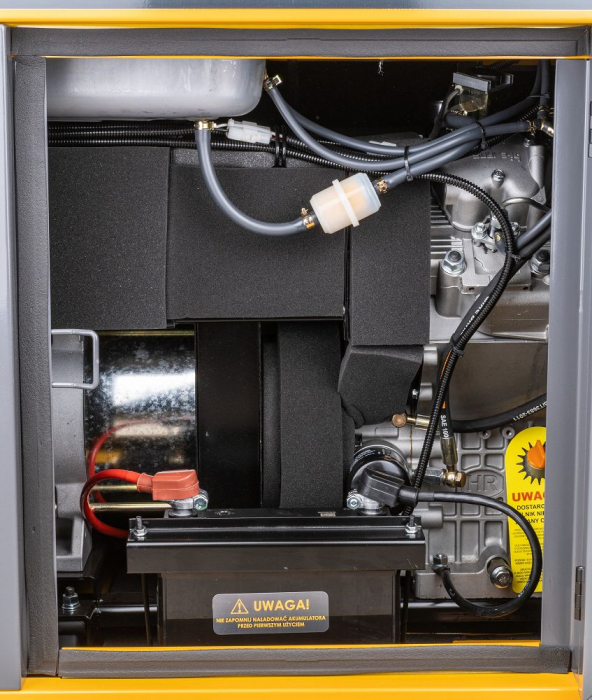 Generator curent 18kW 18000W 230V-400V diesel motorina 30CP (PM1227) [7]