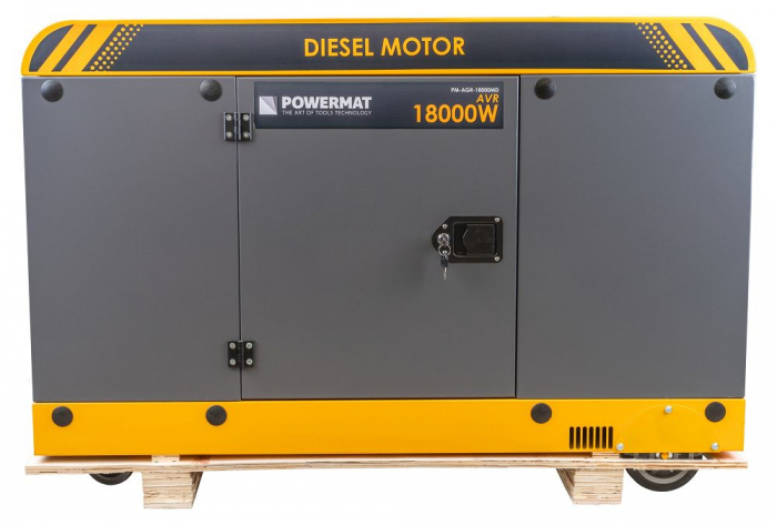 Generator curent 18kW 18000W 230V-400V diesel motorina 30CP (PM1227) [4]