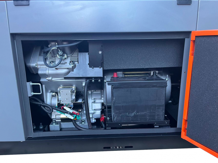 Generator curent 19W 19000W 230V 12V pornire electrica diesel motorina (KD199) [7]