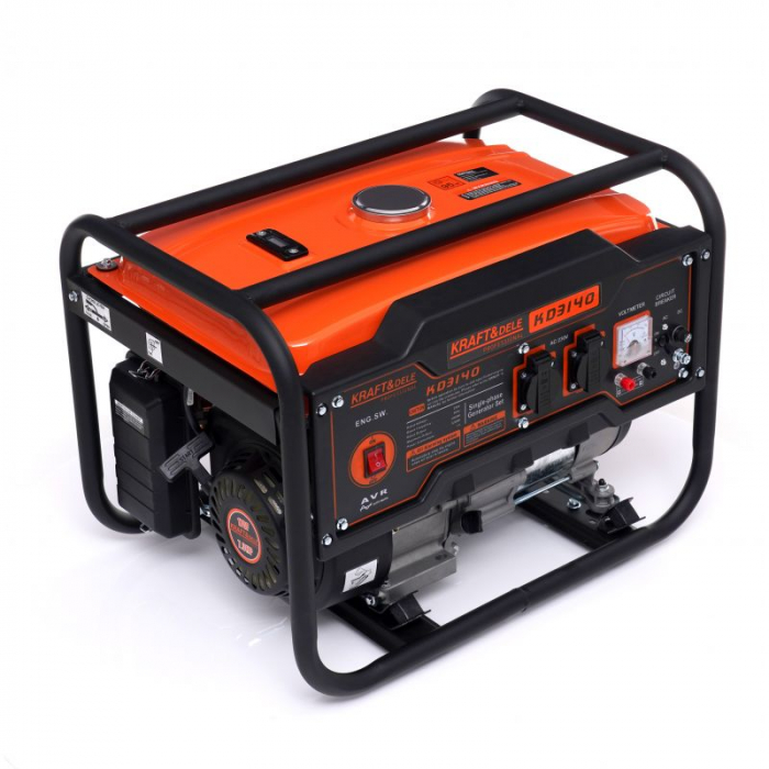 Generator curent 3.2kW 3200W 230V 12V motor benzina (KD3140/KD180) [5]