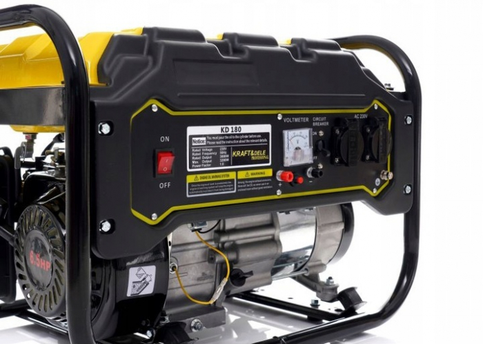 Generator curent 3.2kW 3200W 230V 12V motor benzina (KD3140/KD180) [6]