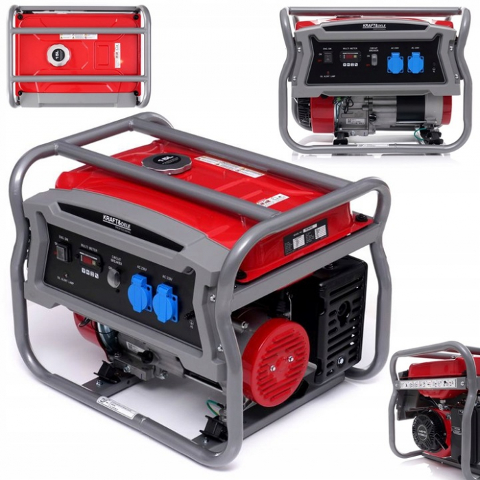 Generator curent 3.2kW 3200W 230V motor benzina (KD632) [3]
