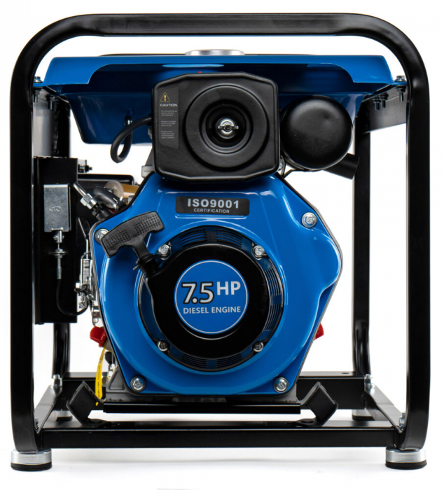 Generator curent 3.2kw 3200W 2x230V 12V motor pe benzina 7.5CP (TA3200D) [2]