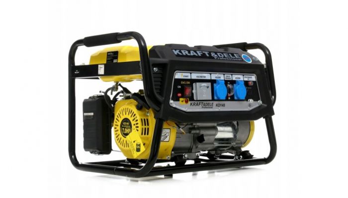 Generator curent 3.5kW 3500W 2x230V 12V motor benzina 7CP (BL160) [8]