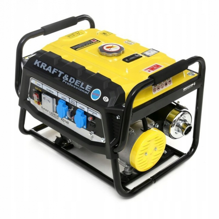 Generator curent 3.5kW 3500W 2x230V 12V motor benzina 7CP (BL160) [2]