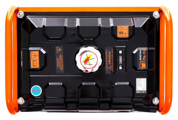 Generator curent 3.5kW 3500W 2x230V 12V motor benzina 7CP (KD160) [9]