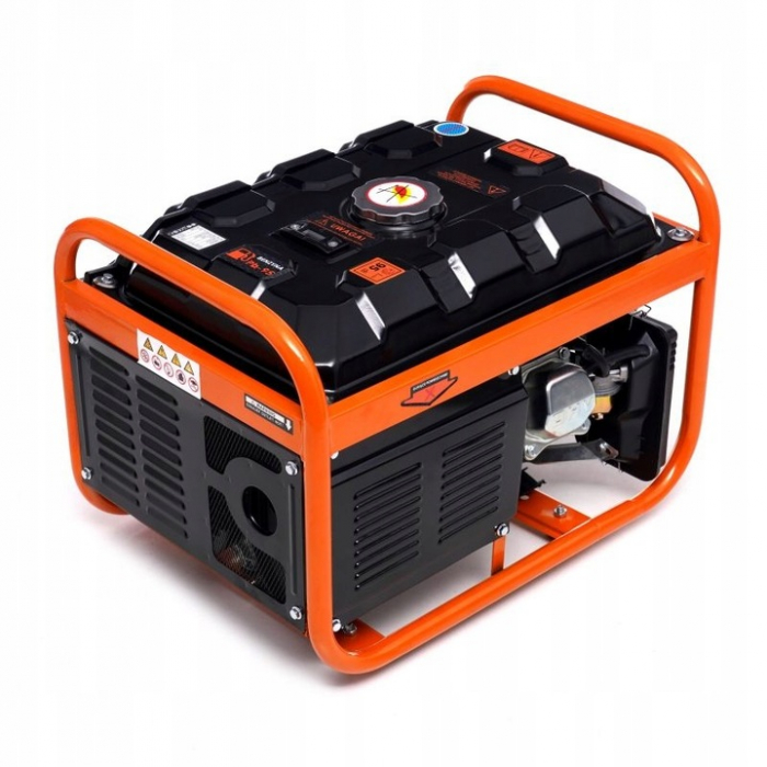 Generator curent 3.5kW 3500W 2x230V 12V motor benzina 7CP (KD160) [2]