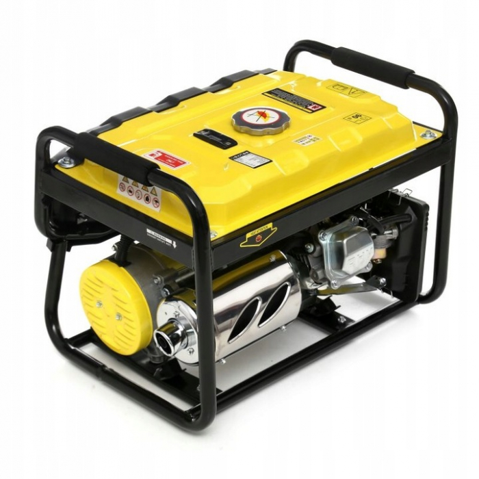 Generator curent 3.5kW 3500W 2x230V 12V motor benzina 7CP LCD (KD149) [10]