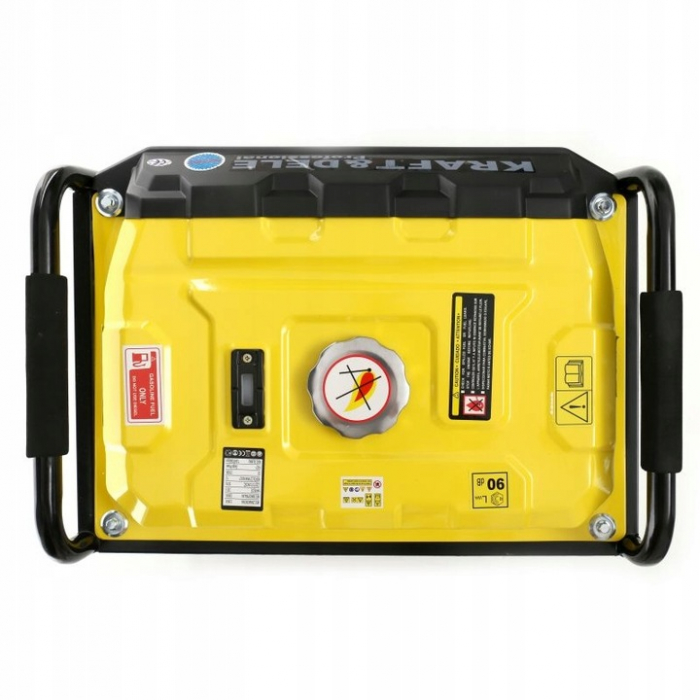 Generator curent 3.5kW 3500W 2x230V 12V motor benzina 7CP LCD (KD149) [6]