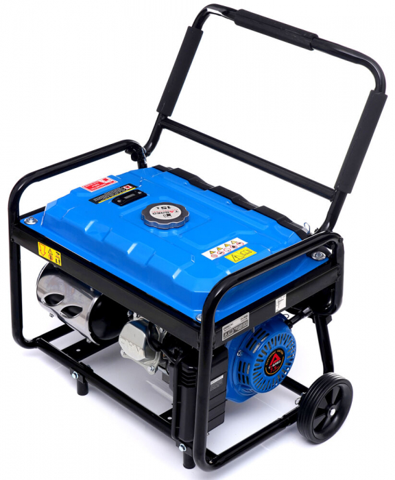 Generator curent 3.5kw 3500W 2x230V 12V motor pe benzina 7.5CP (TA3500GHWX) [4]
