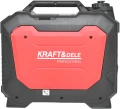 Generator curent 3,7 kW 3700 W, 2x230V, 12V / 8A 2x5 V, motor benzina, 4 timpi (KD3163) [14]