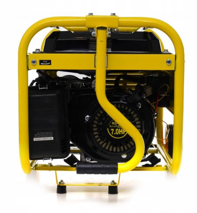 Generator curent 3.8kW 3800W 230V 12V + manere si roti motor benzina 7CP (KD125) [12]