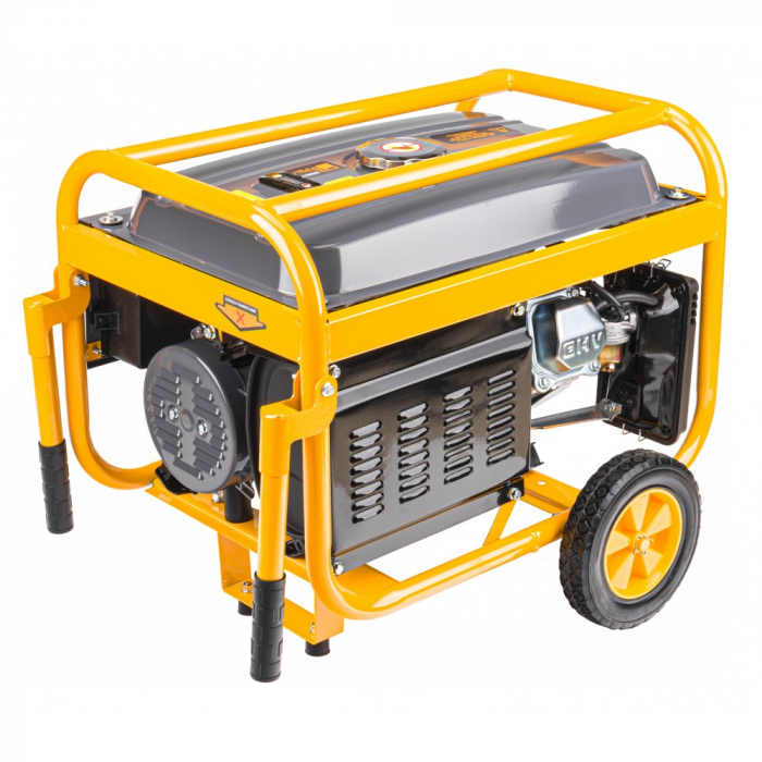 Generator curent 3kW 3000W 230V 12V + manere si roti motor benzina 7CP (PM1198) [4]