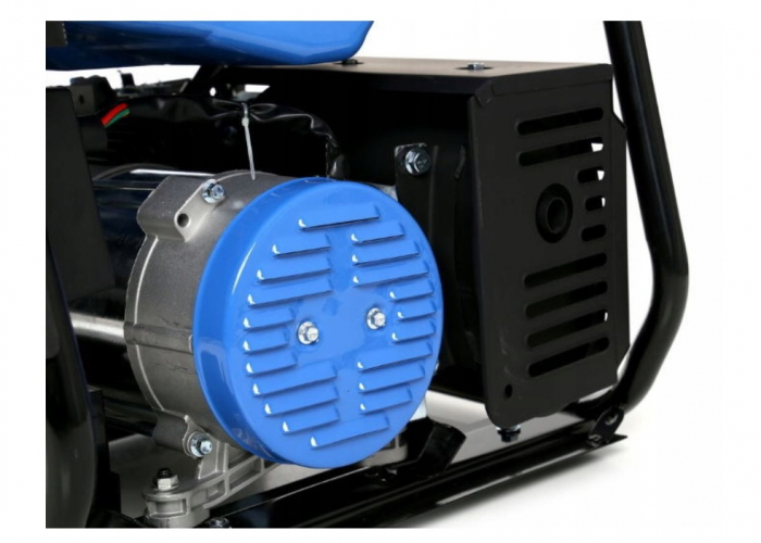 Generator curent 3kW 3000W 230V 12V + pornire electrica la cheie motor benzina 7CP (KD143) [11]