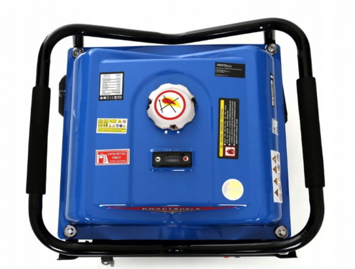Generator curent 3kW 3000W 230V 12V + pornire electrica la cheie motor benzina 7CP (KD143) [10]