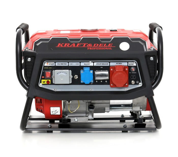 Generator curent 3kW 3000W 230V-380V 12V motor benzina 7CP (KD137) [2]