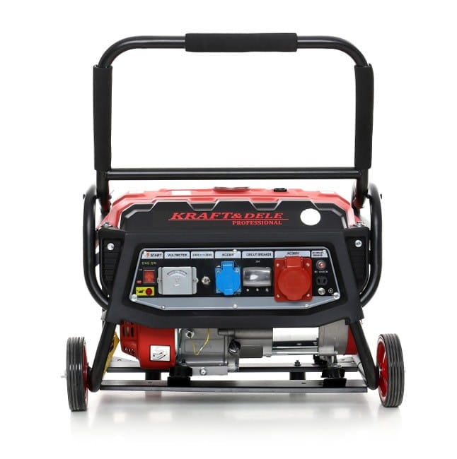 Generator curent 3kW 3000W 230V-380V 12V motor benzina 7CP (KD139) [2]