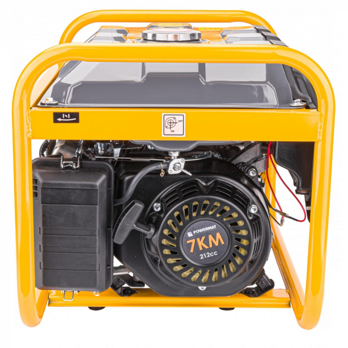 Generator curent 3kW 3000W 230V 380V 12V motor benzina 7CP (PM1194) [2]