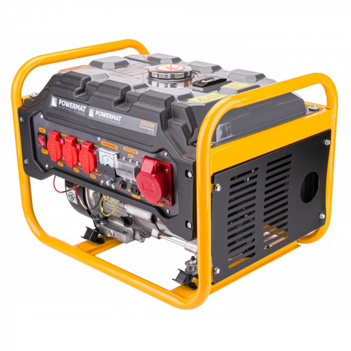 Generator curent 3kW 3000W 230V 380V 12V motor benzina 7CP (PM1194) [3]