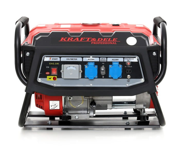 Generator curent 3kW 3000W 2x230V 12V motor benzina 7CP (KD136) [2]