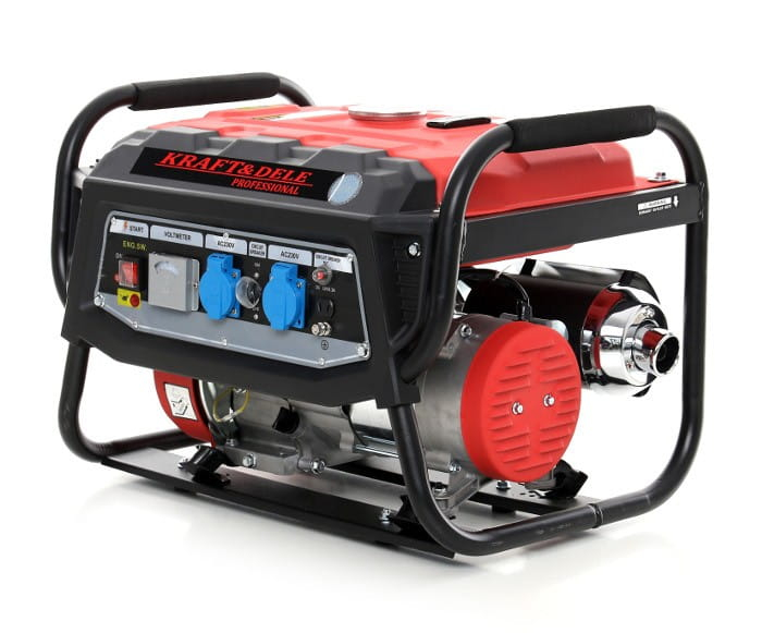 Generator curent 3kW 3000W 2x230V 12V motor benzina 7CP (KD136) [1]