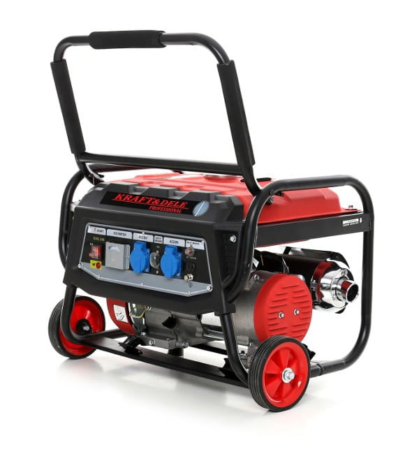 Generator curent 3kW 3000W 2x230V 12V motor benzina 7CP (KD138) [1]