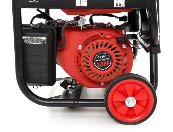 Generator curent 3kW 3000W 2x230V 12V motor benzina 7CP (KD138) [9]