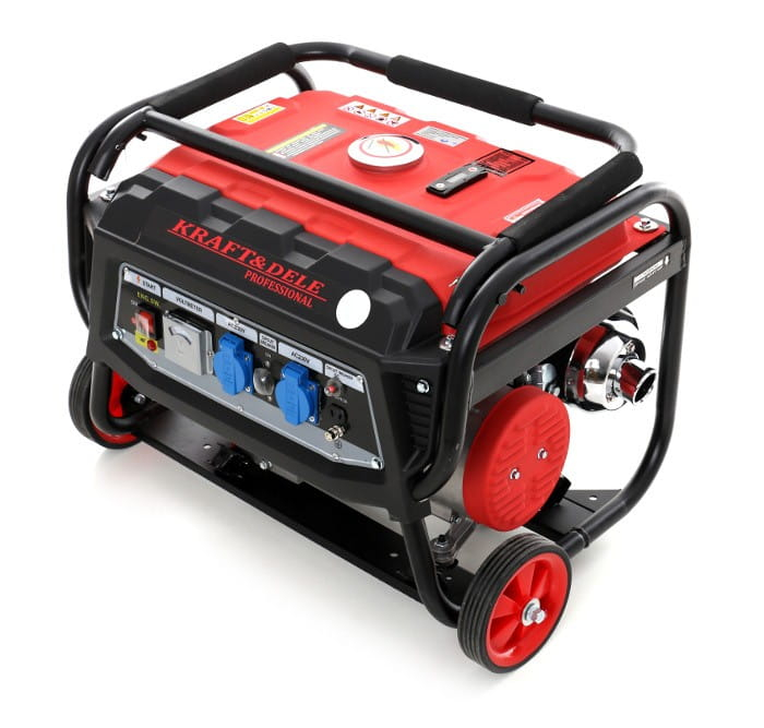 Generator curent 3kW 3000W 2x230V 12V motor benzina 7CP (KD138) [6]