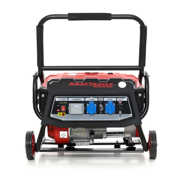 Generator curent 3kW 3000W 2x230V 12V motor benzina 7CP (KD138) [2]