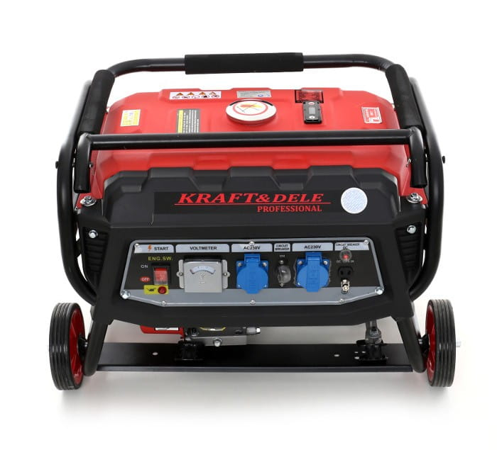 Generator curent 3kW 3000W 2x230V 12V motor benzina 7CP (KD138) [5]