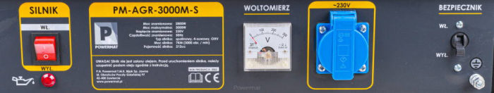 Generator curent 3kW 3000W motor benzina 7CP (PM1137) [10]