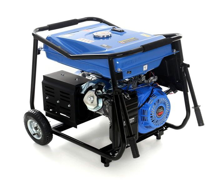 Generator curent 5kW 5000W 230V 12V+pornire la cheie+manere si roti motor benzina 7CP (KD145) [6]