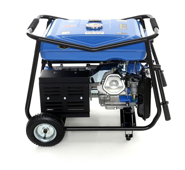 Generator curent 5kW 5000W 230V 12V+pornire la cheie+manere si roti motor benzina 7CP (KD145) [5]